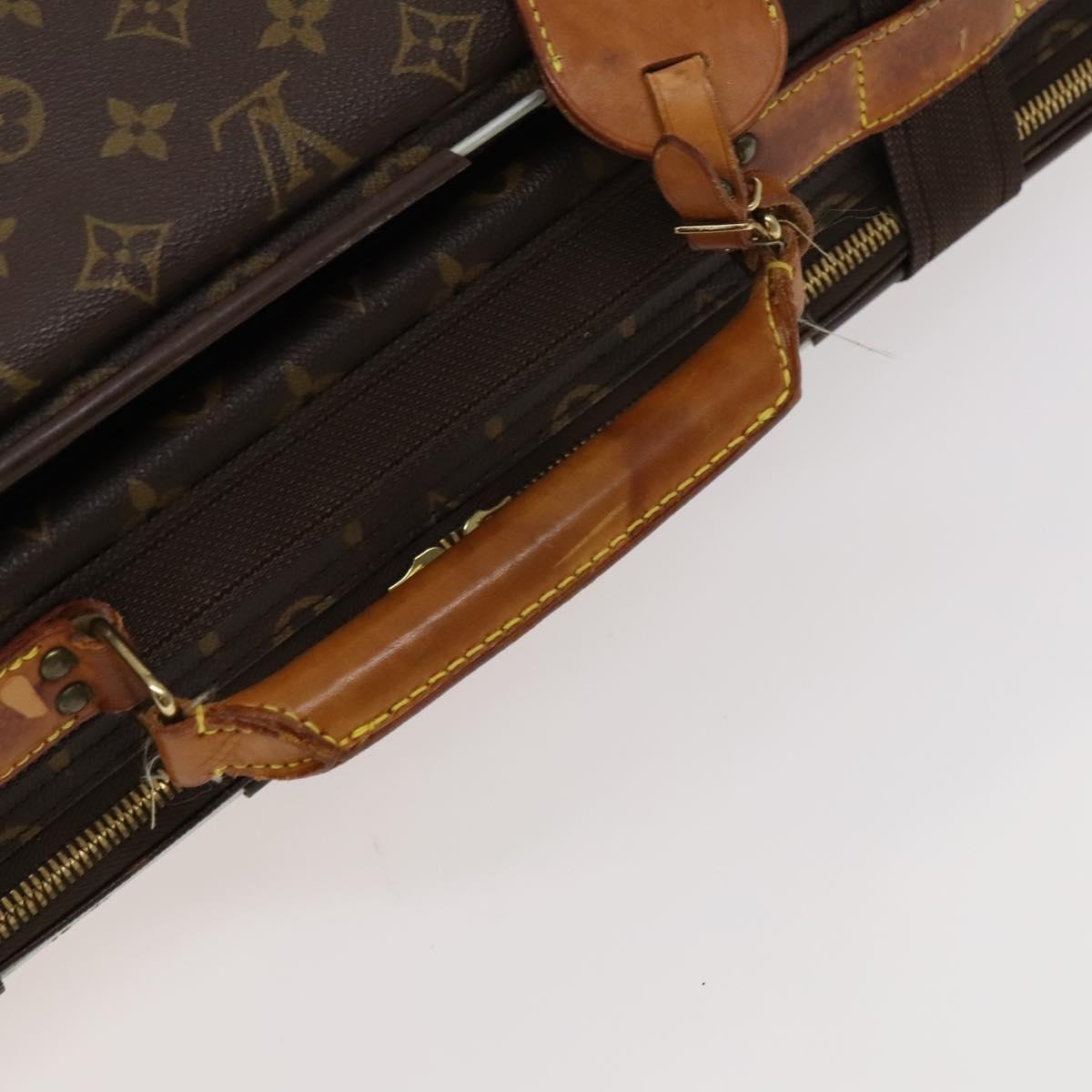 LOUIS VUITTON Monogram Satellite 60 Boston Bag M23354 LV Auth bs24590