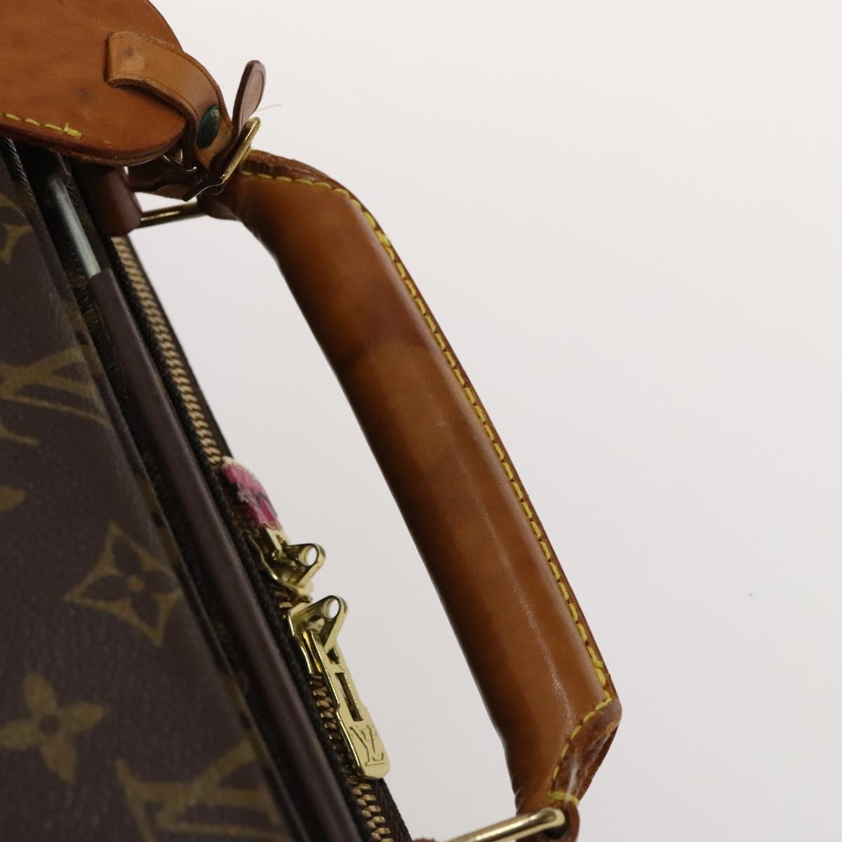 LOUIS VUITTON Monogram Satellite 60 Boston Bag M23354 LV Auth bs24590