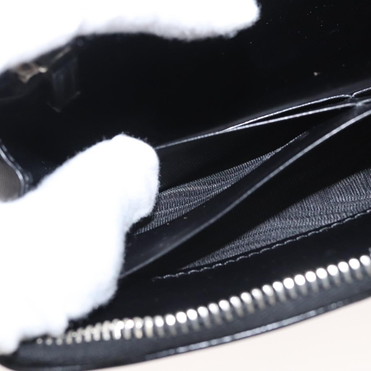 PRADA Long Wallet Nylon Black Auth bs24726