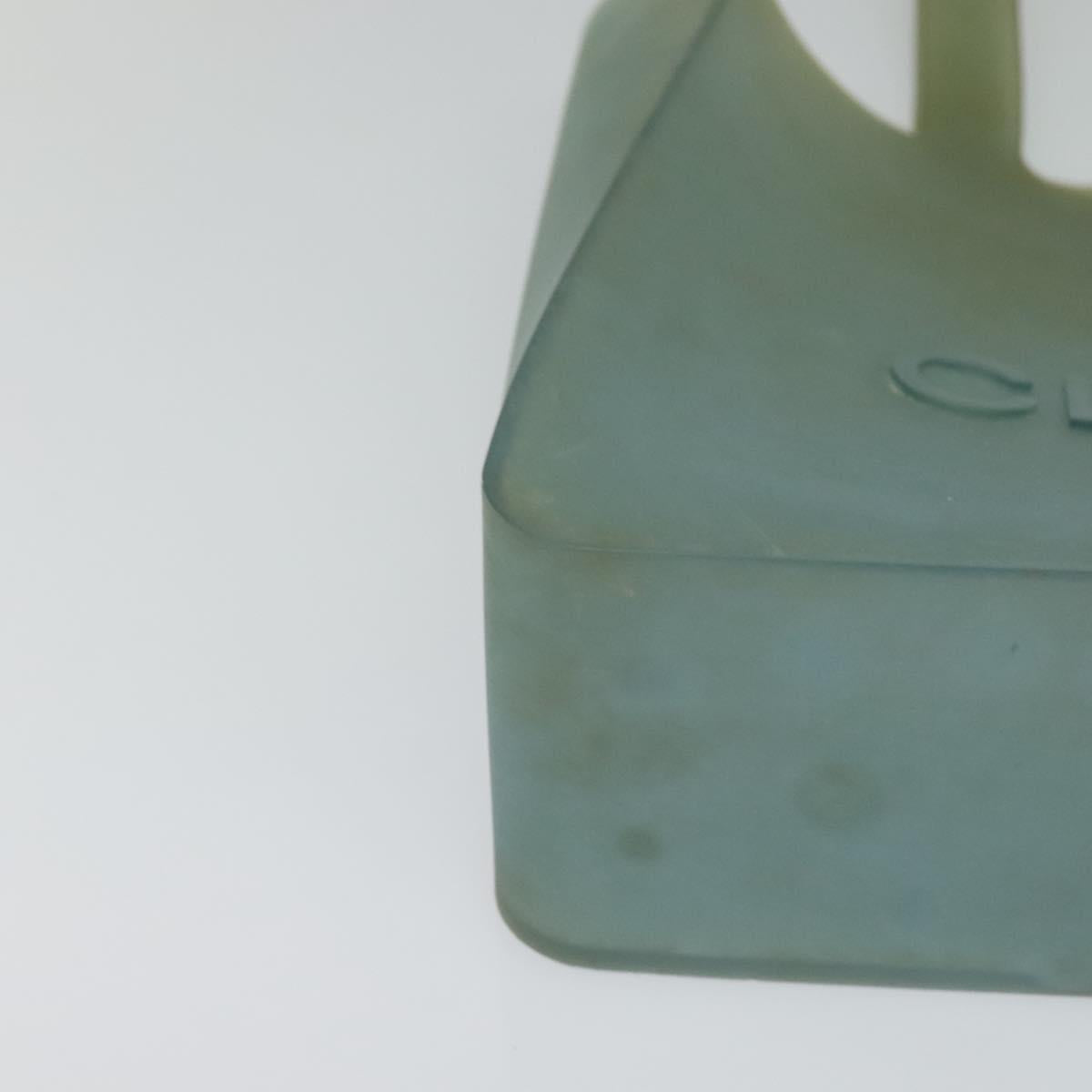 CHANEL Shoulder Bag Rubber Gray CC Auth bs24761