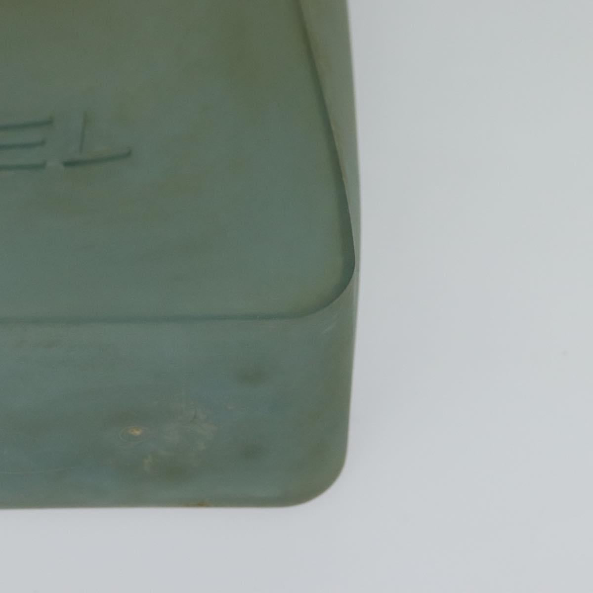 CHANEL Shoulder Bag Rubber Gray CC Auth bs24761