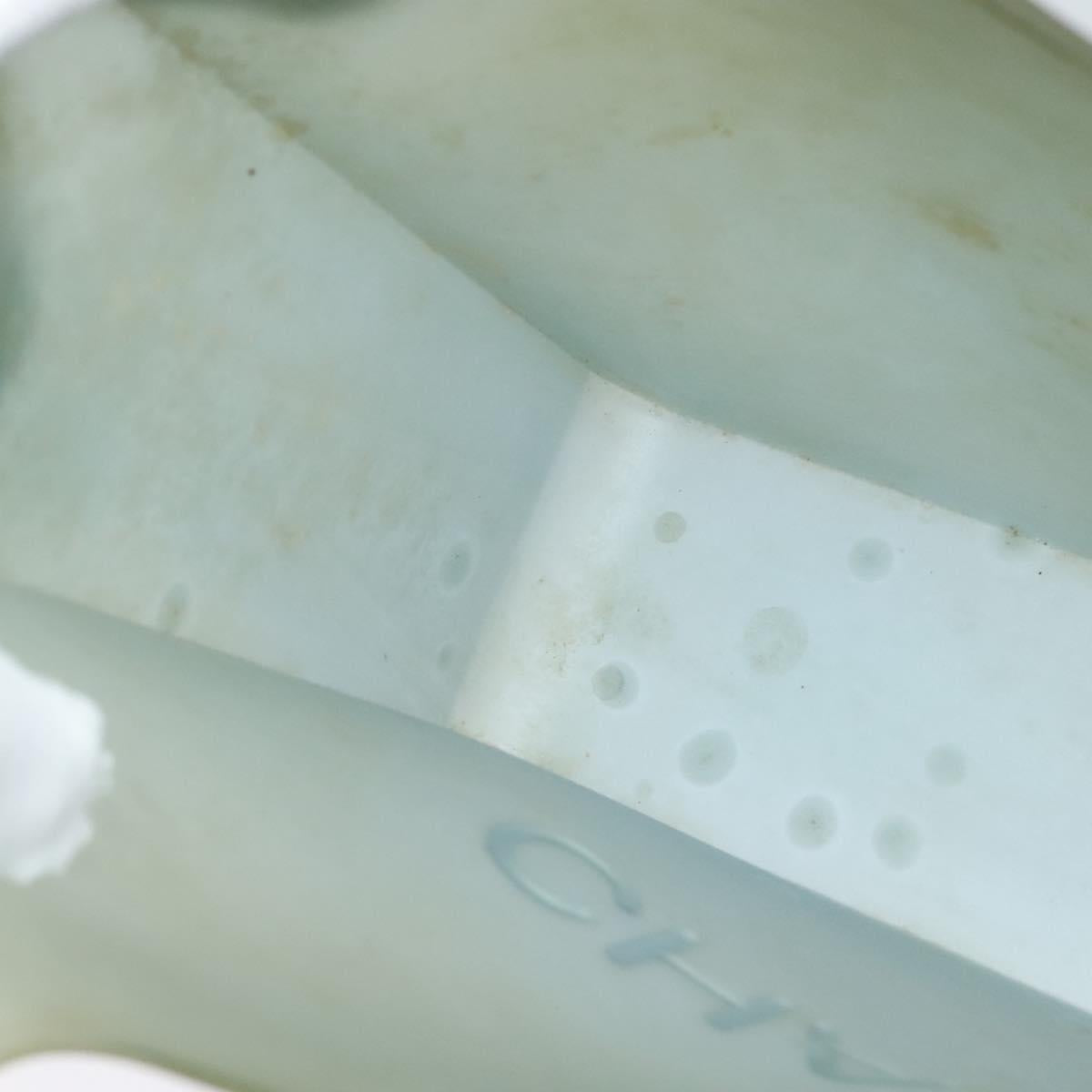 CHANEL Shoulder Bag Rubber Gray CC Auth bs24761