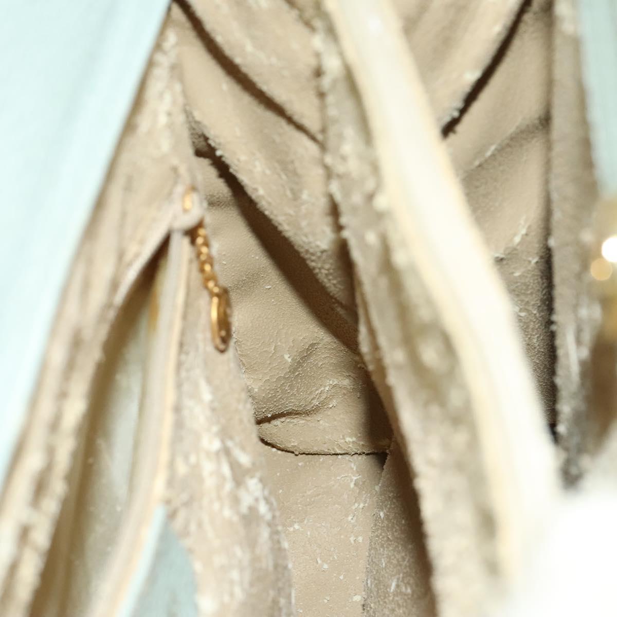 GUCCI Bamboo Hand Bag Suede Light Blue Gold 002 1186 0260 Auth bs24807