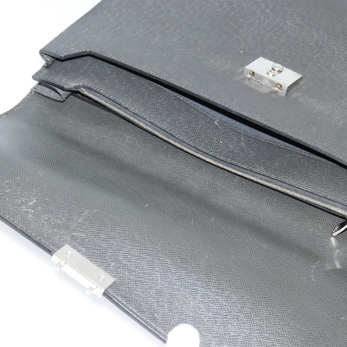 LOUIS VUITTON Taiga Neo Robusto 1 Business Bag Boreal M32659 LV Auth bs24818