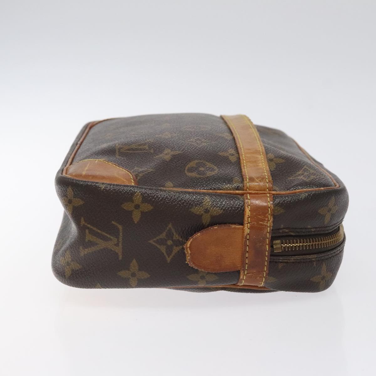 LOUIS VUITTON Monogram Compiegne 28 Clutch Bag M51845 LV Auth bs24907