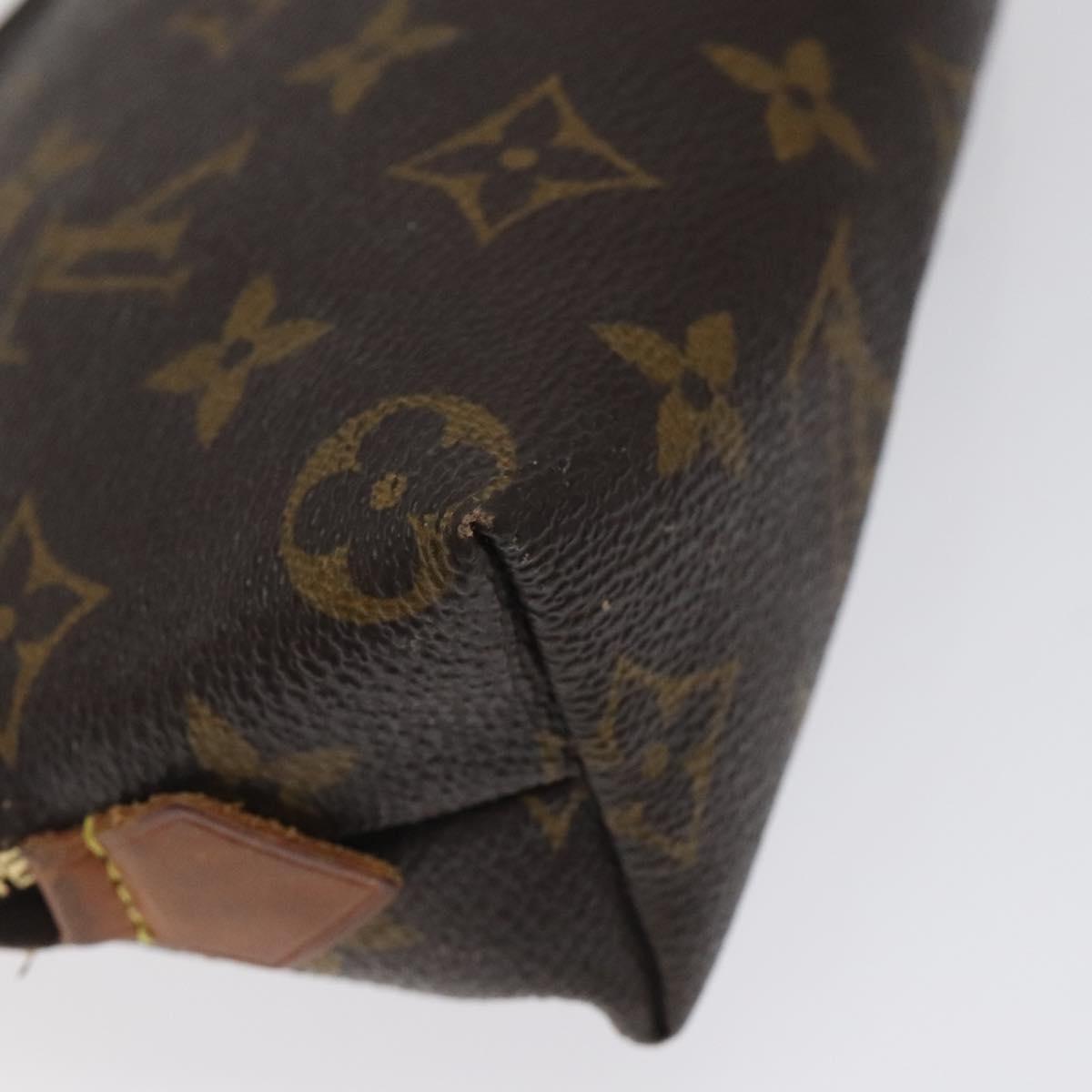 LOUIS VUITTON Monogram Pochette Cosmetic PM Pouch M43998 LV Auth bs24919