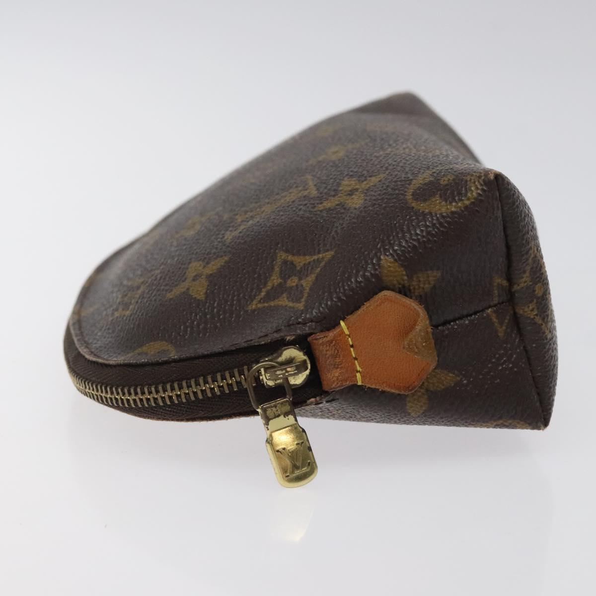 LOUIS VUITTON Monogram Pochette Cosmetic PM Pouch M43998 LV Auth bs24919