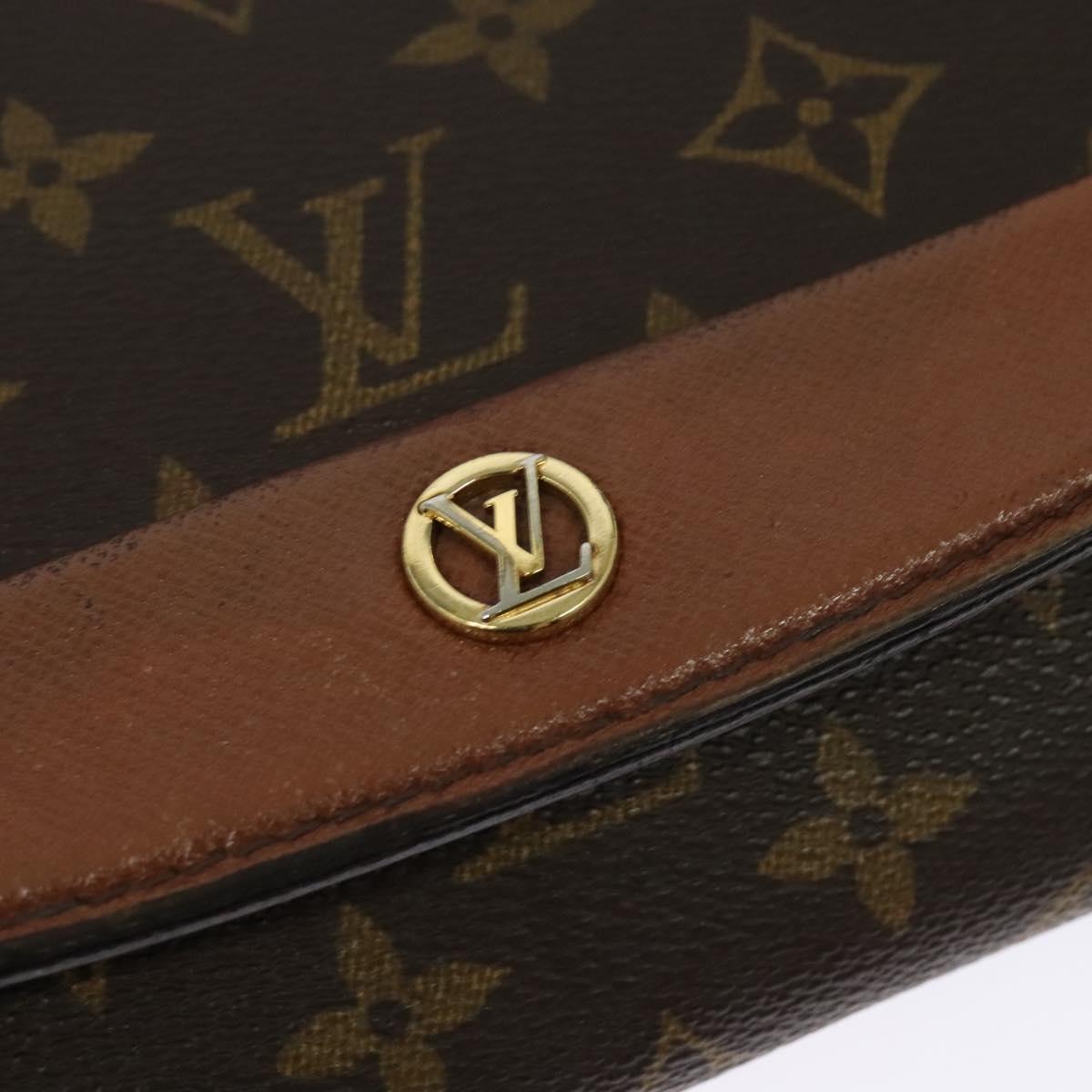 LOUIS VUITTON Monogram Bordeaux 24 Shoulder Bag M51798 LV Auth bs24950