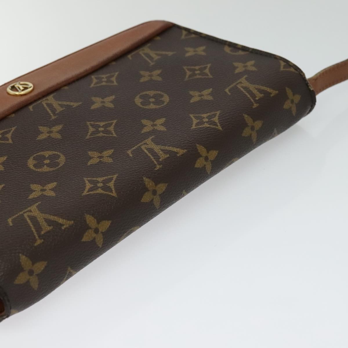 LOUIS VUITTON Monogram Bordeaux 24 Shoulder Bag M51798 LV Auth bs24950