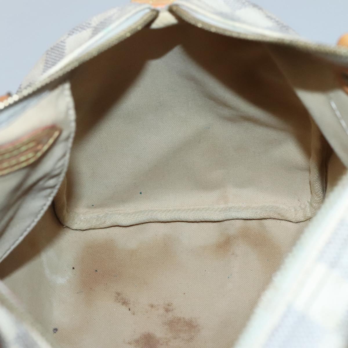 LOUIS VUITTON Damier Azur Speedy 30 Hand Bag N41533 LV Auth bs24986