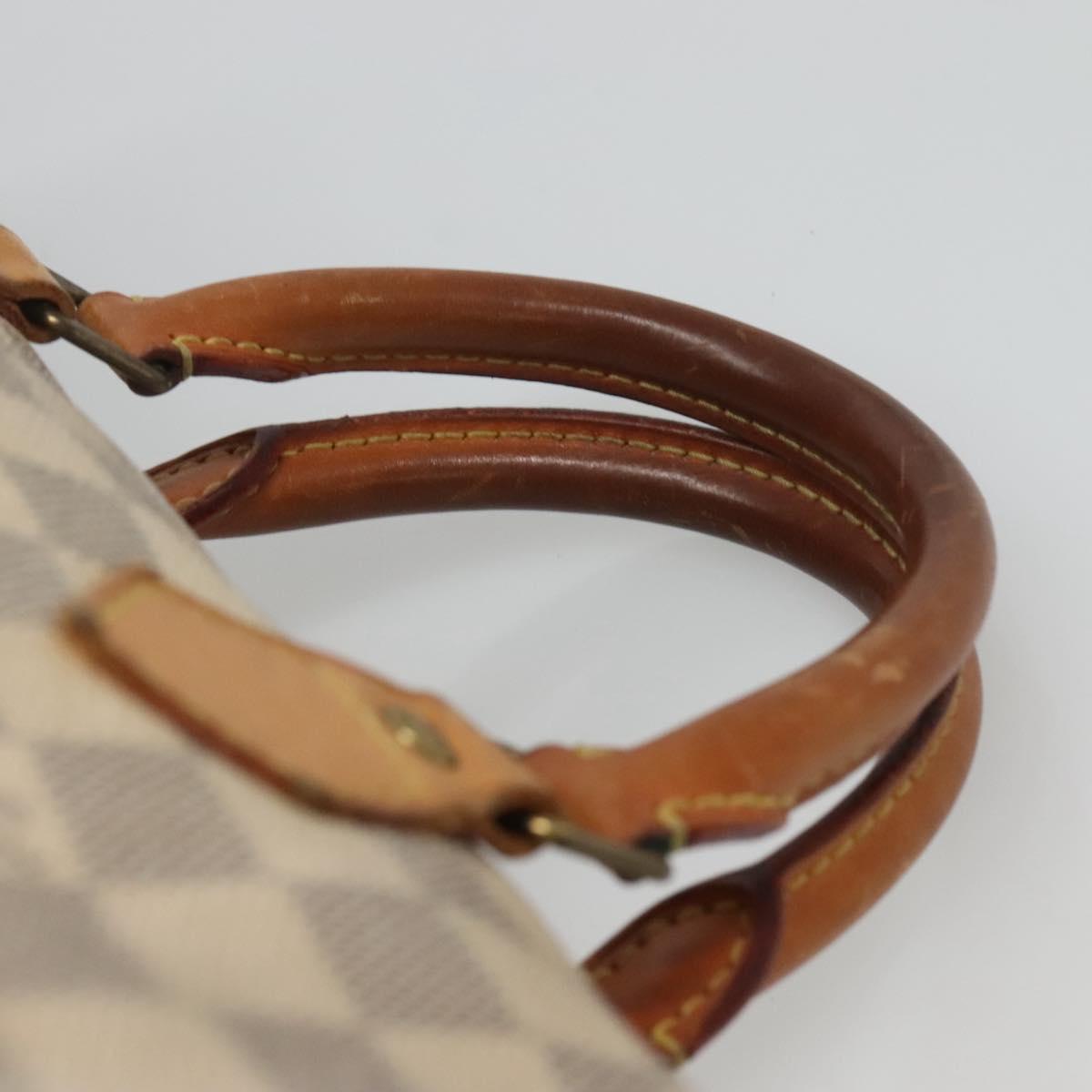 LOUIS VUITTON Damier Azur Speedy 30 Hand Bag N41533 LV Auth bs24986