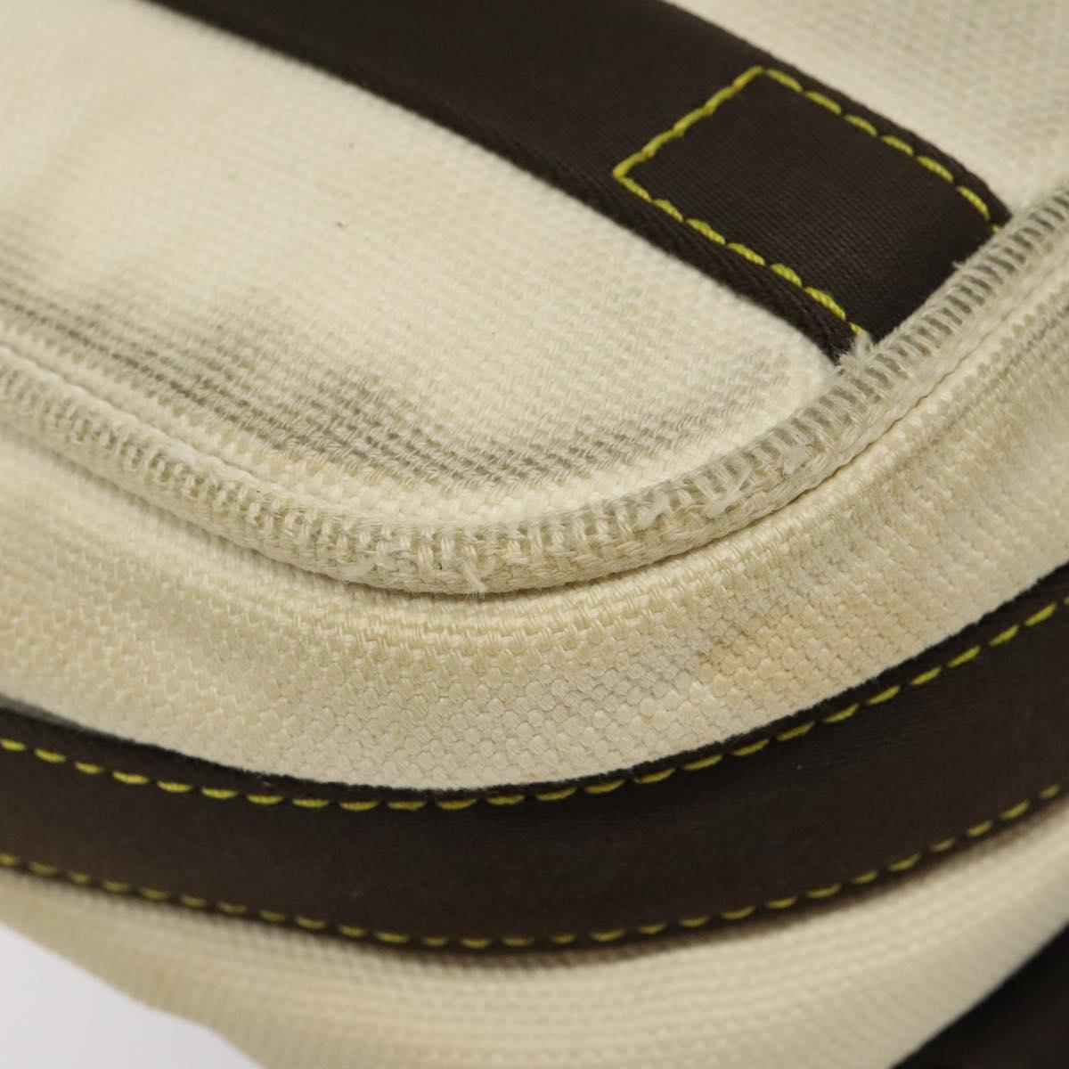 LOUIS VUITTON Antigua Buzzus PM Shoulder Bag Beige Brown M40042 LV Auth bs24988