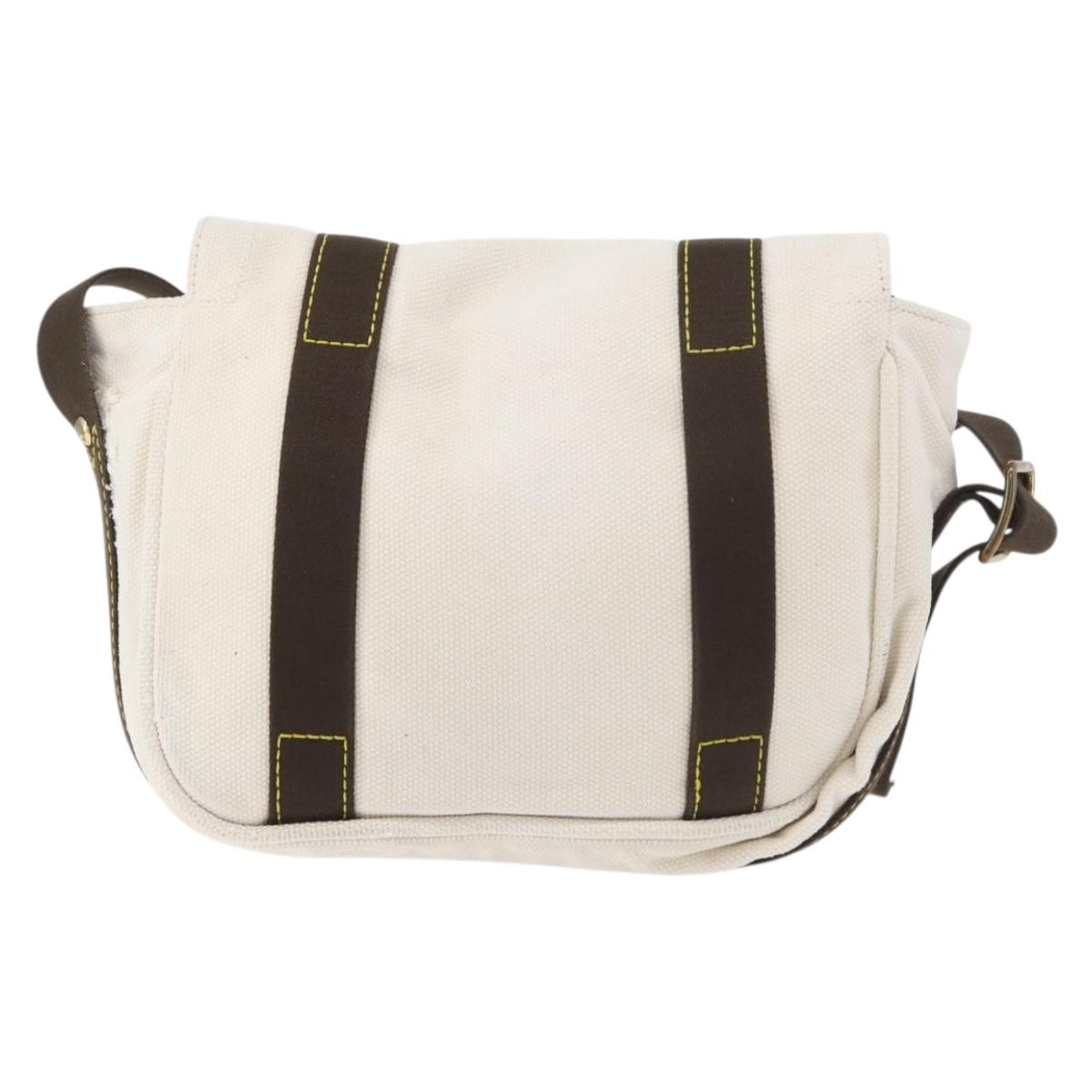 LOUIS VUITTON Antigua Buzzus PM Shoulder Bag Beige Brown M40042 LV Auth bs24988