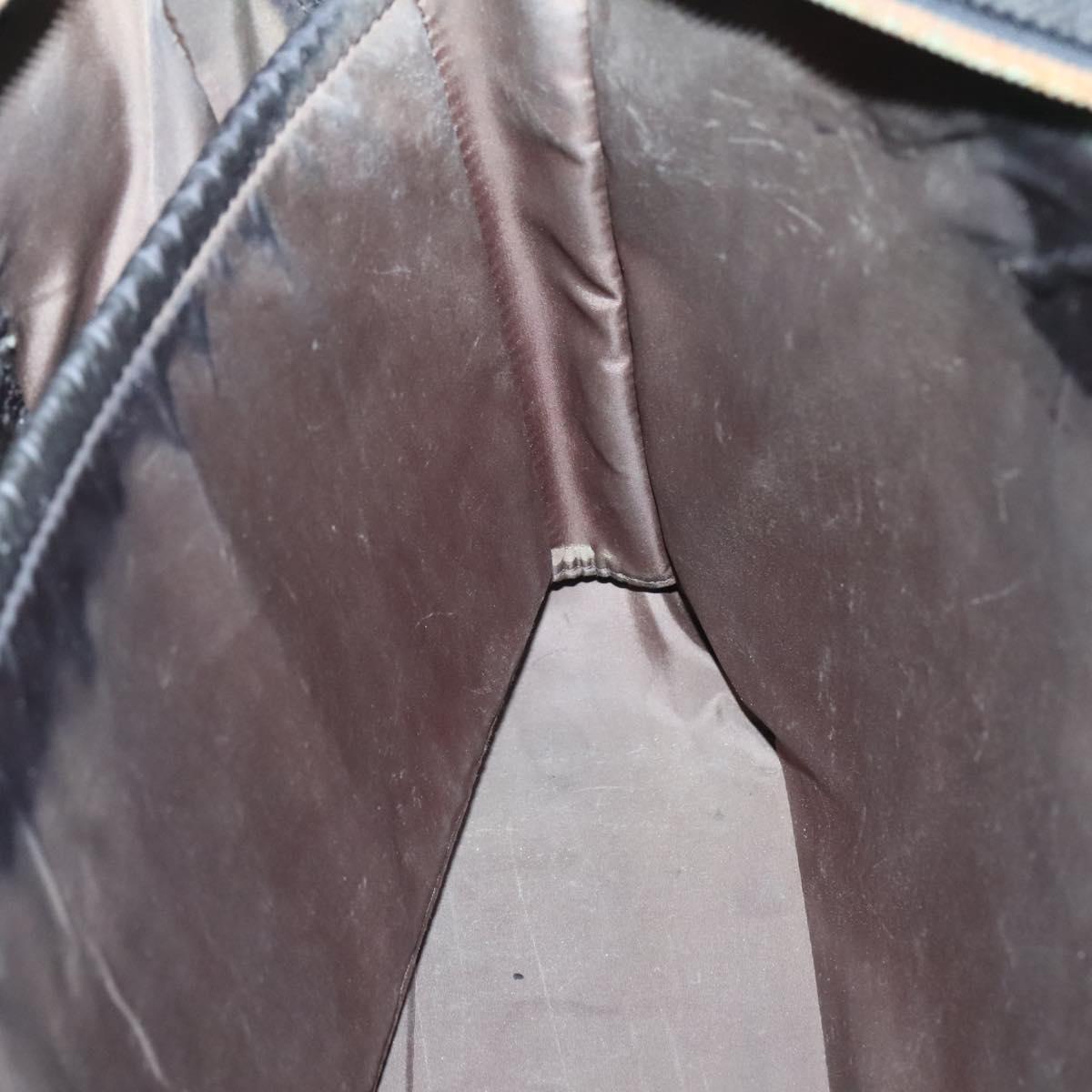 LOUIS VUITTON Damier Geant Yak Business Bag 2way Black Noir M93082 Auth bs25028