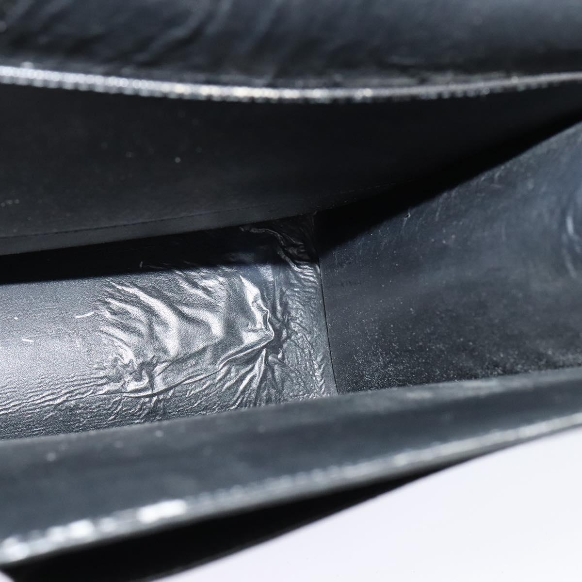 LOUIS VUITTON Taiga Serviette Kazan Business Bag Ardoise M30802 LV Auth bs25031