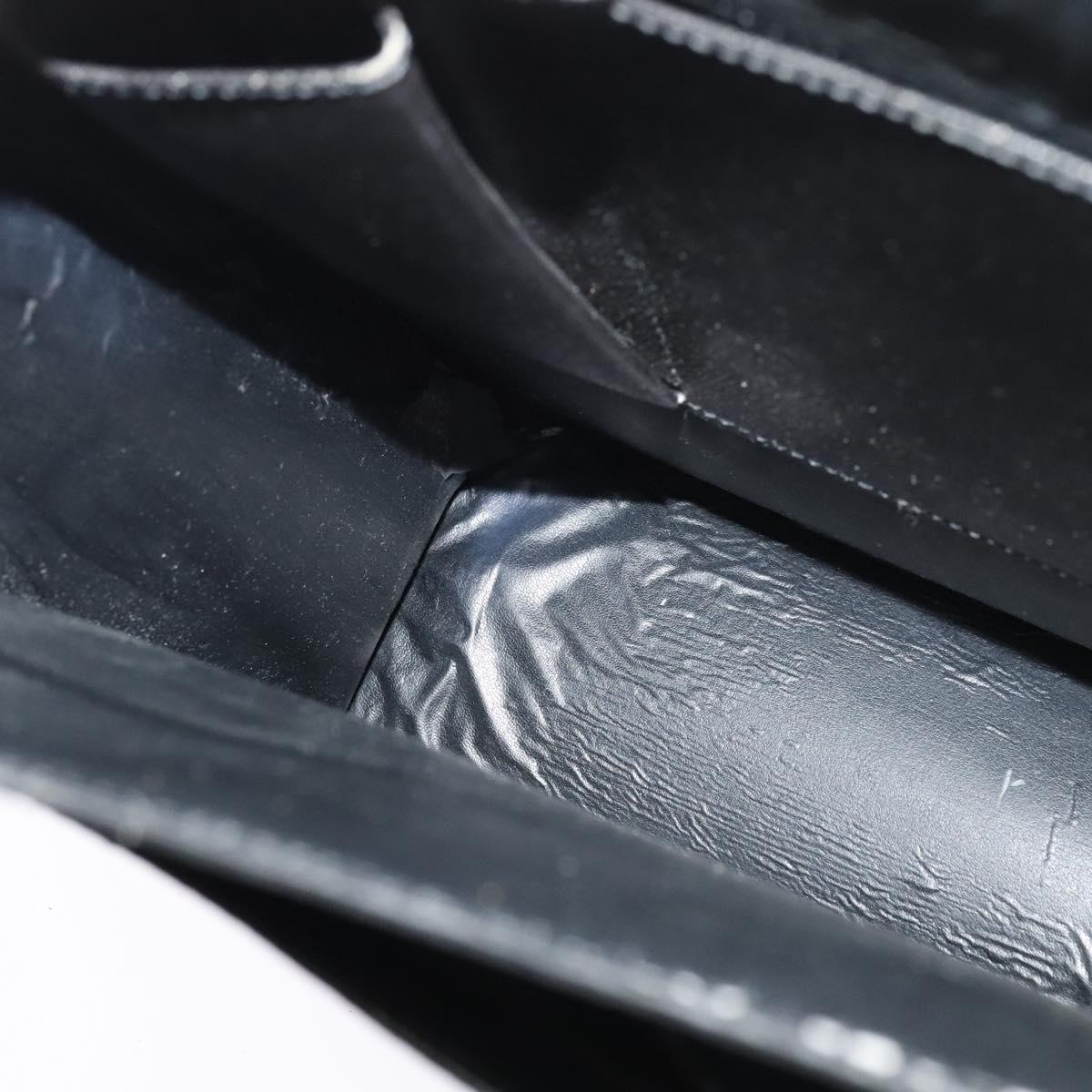 LOUIS VUITTON Taiga Serviette Kazan Business Bag Ardoise M30802 LV Auth bs25031