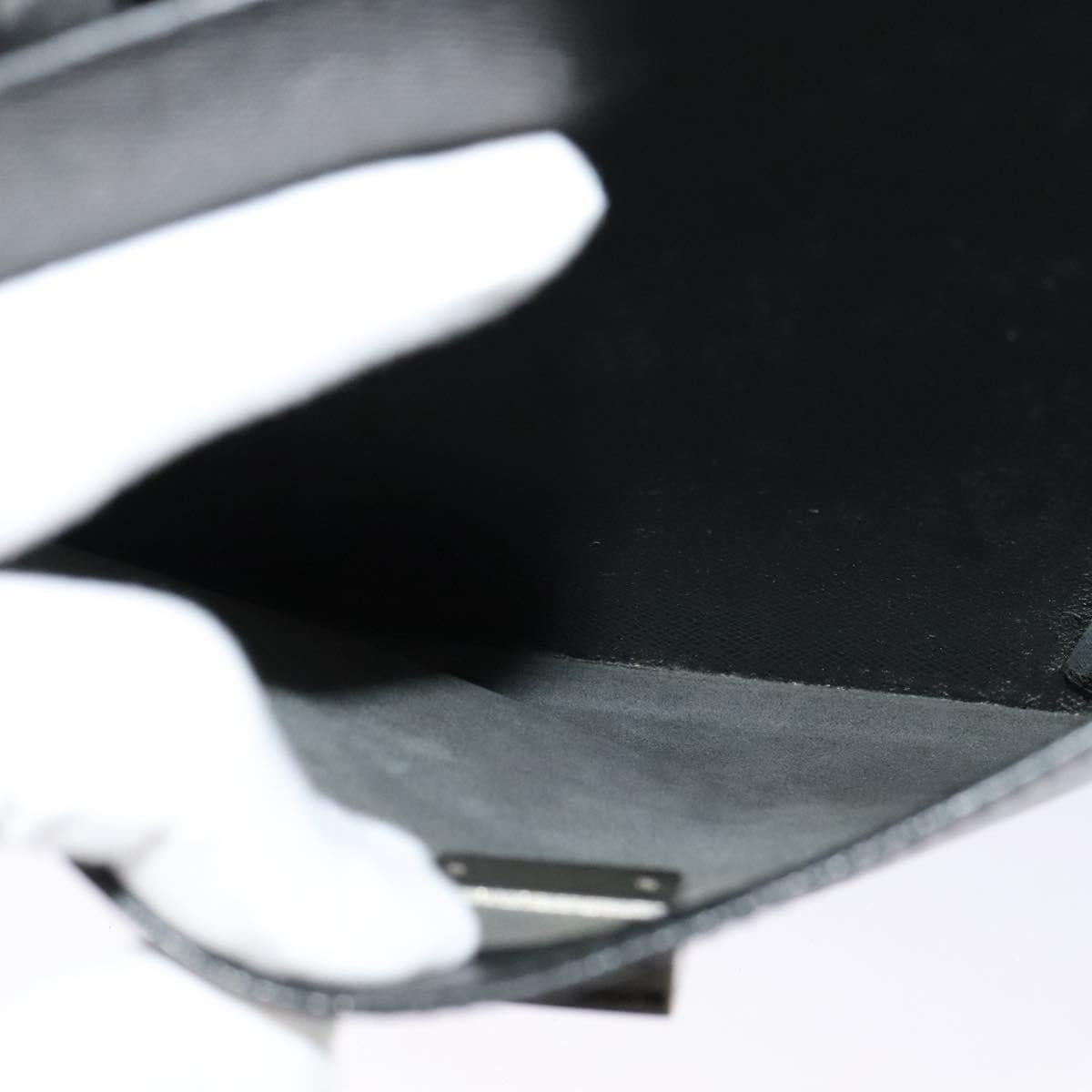 LOUIS VUITTON Taiga Serviette Kazan Business Bag Ardoise M30802 LV Auth bs25031