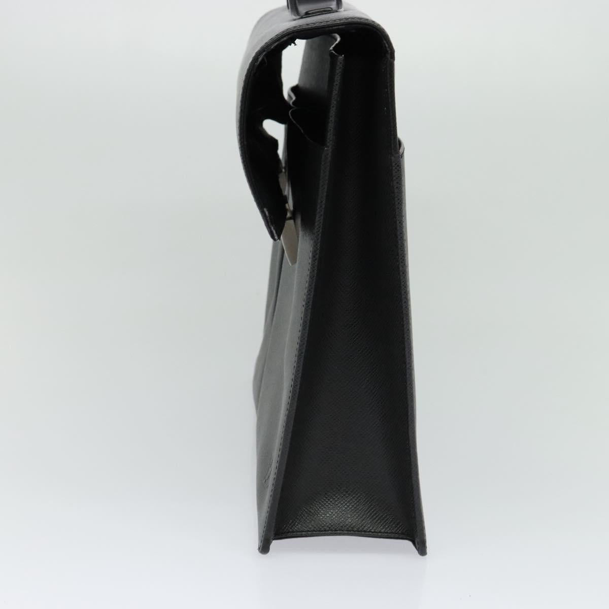 LOUIS VUITTON Taiga Serviette Kazan Business Bag Ardoise M30802 LV Auth bs25031