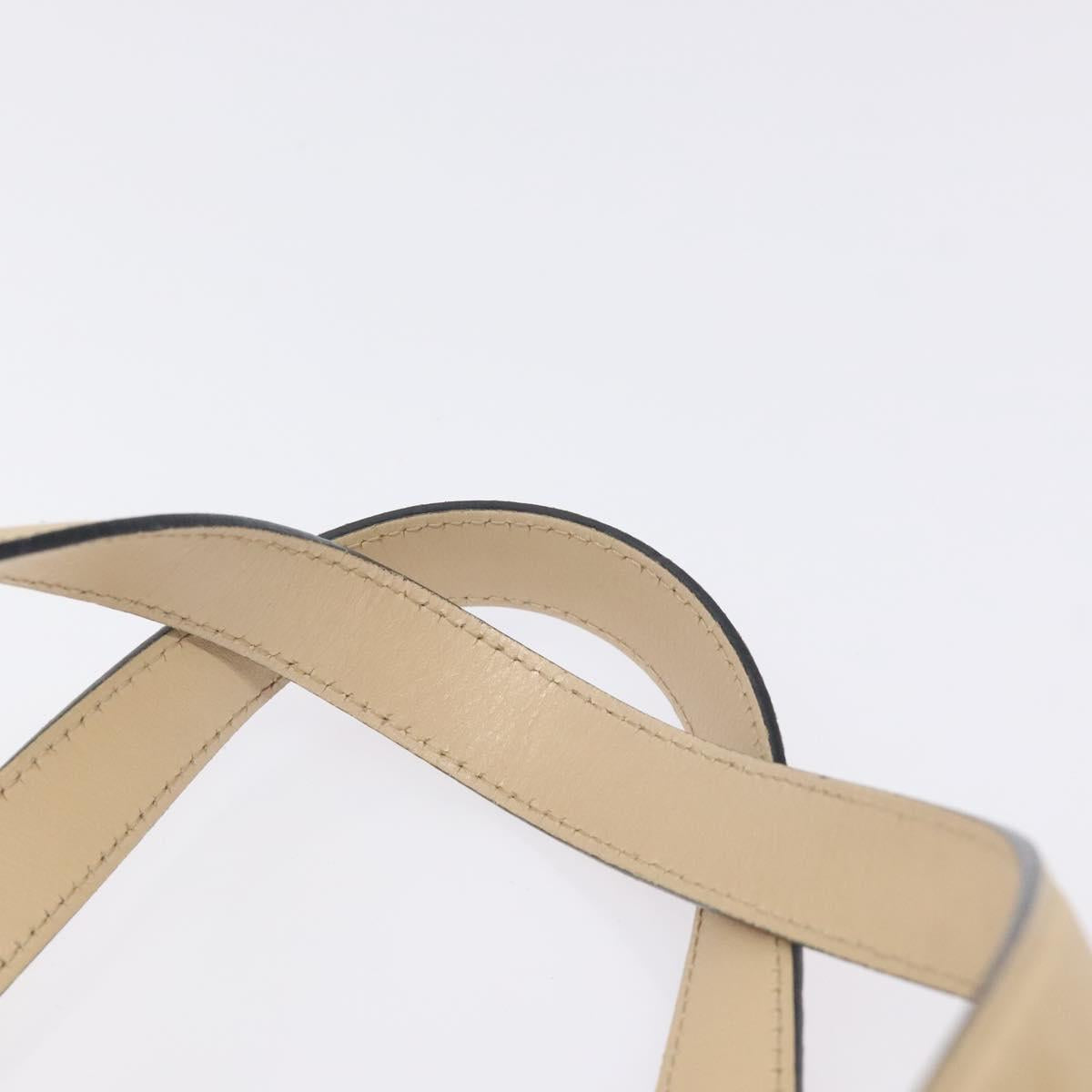 Salvatore Ferragamo Tote Bag Enamel Black Silver Auth bs25067