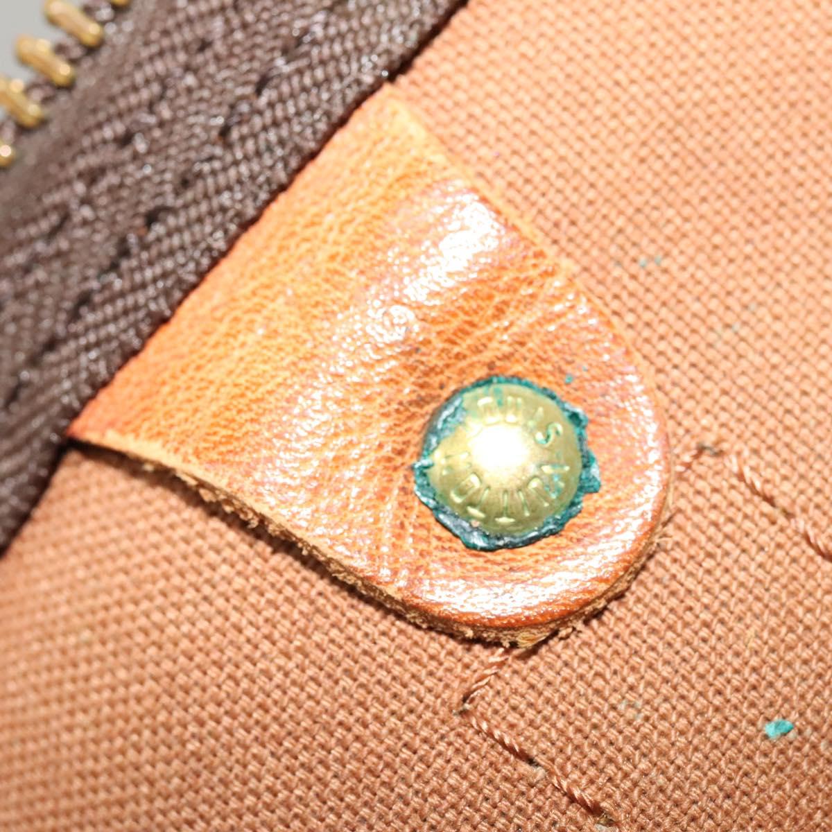 LOUIS VUITTON Monogram Keepall 55 Boston Bag M41424 LV Auth bs25156