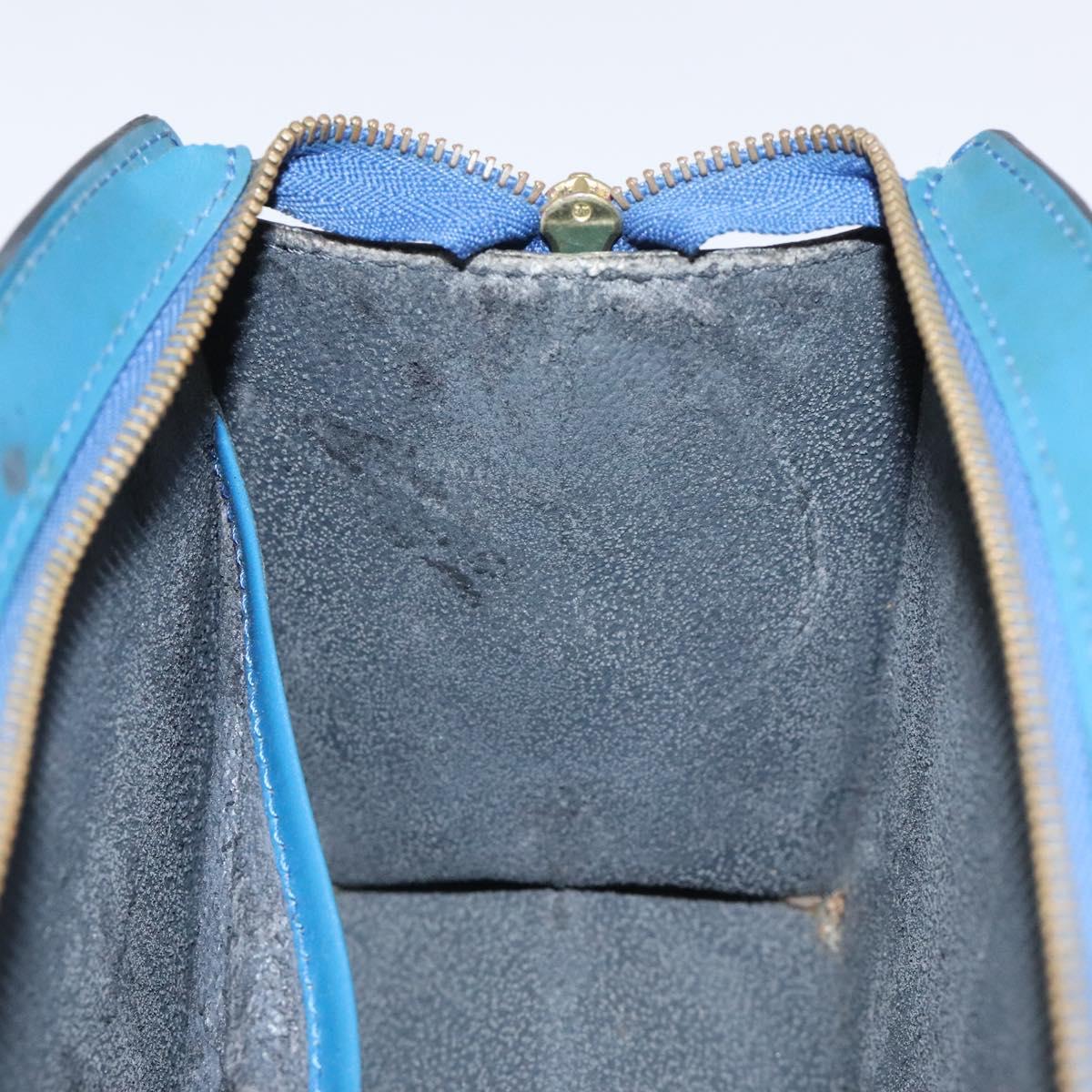 LOUIS VUITTON Epi Trousse Crete Pouch Blue M48405 LV Auth bs25169