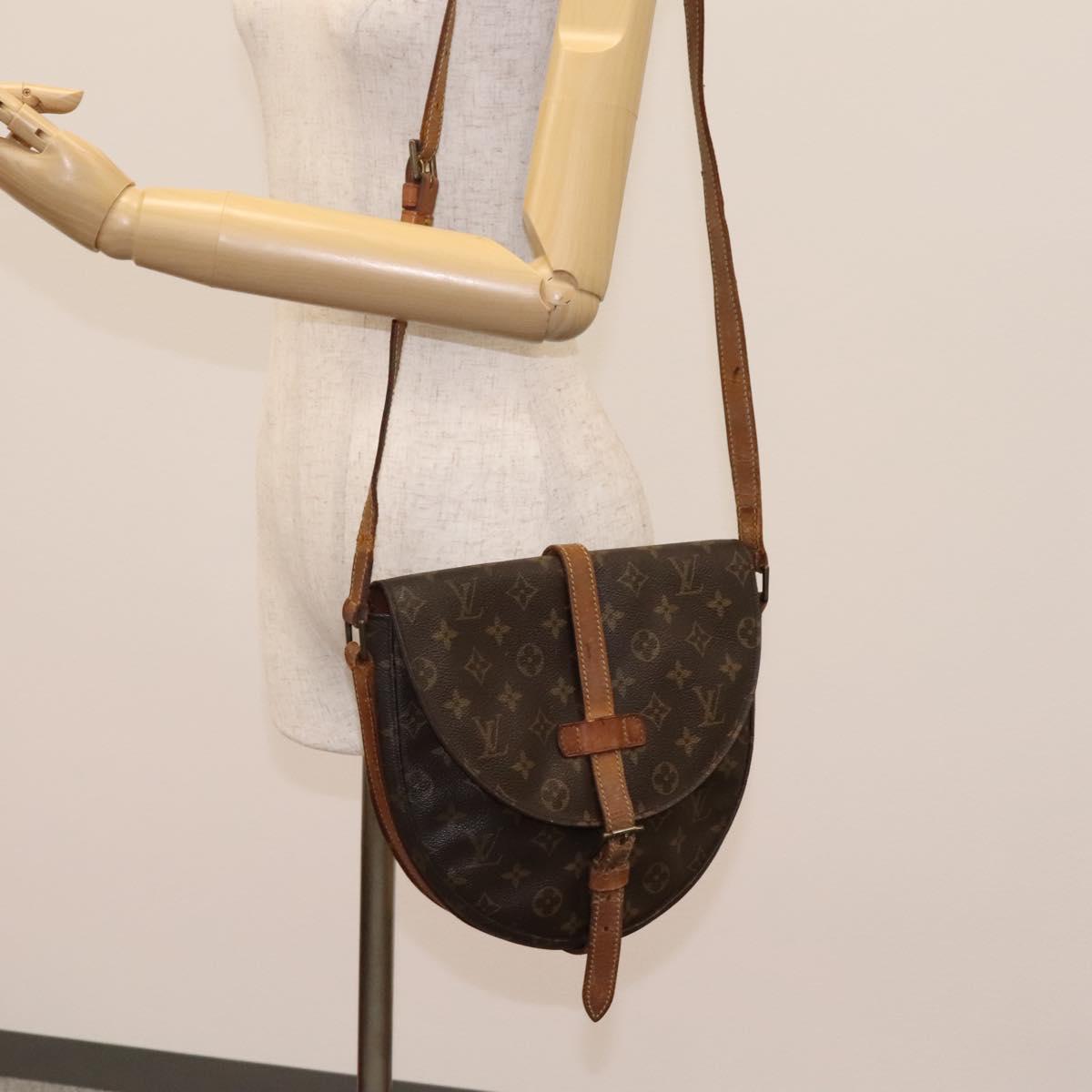 LOUIS VUITTON Monogram Chantilly GM Shoulder Bag M51232 LV Auth bs25194