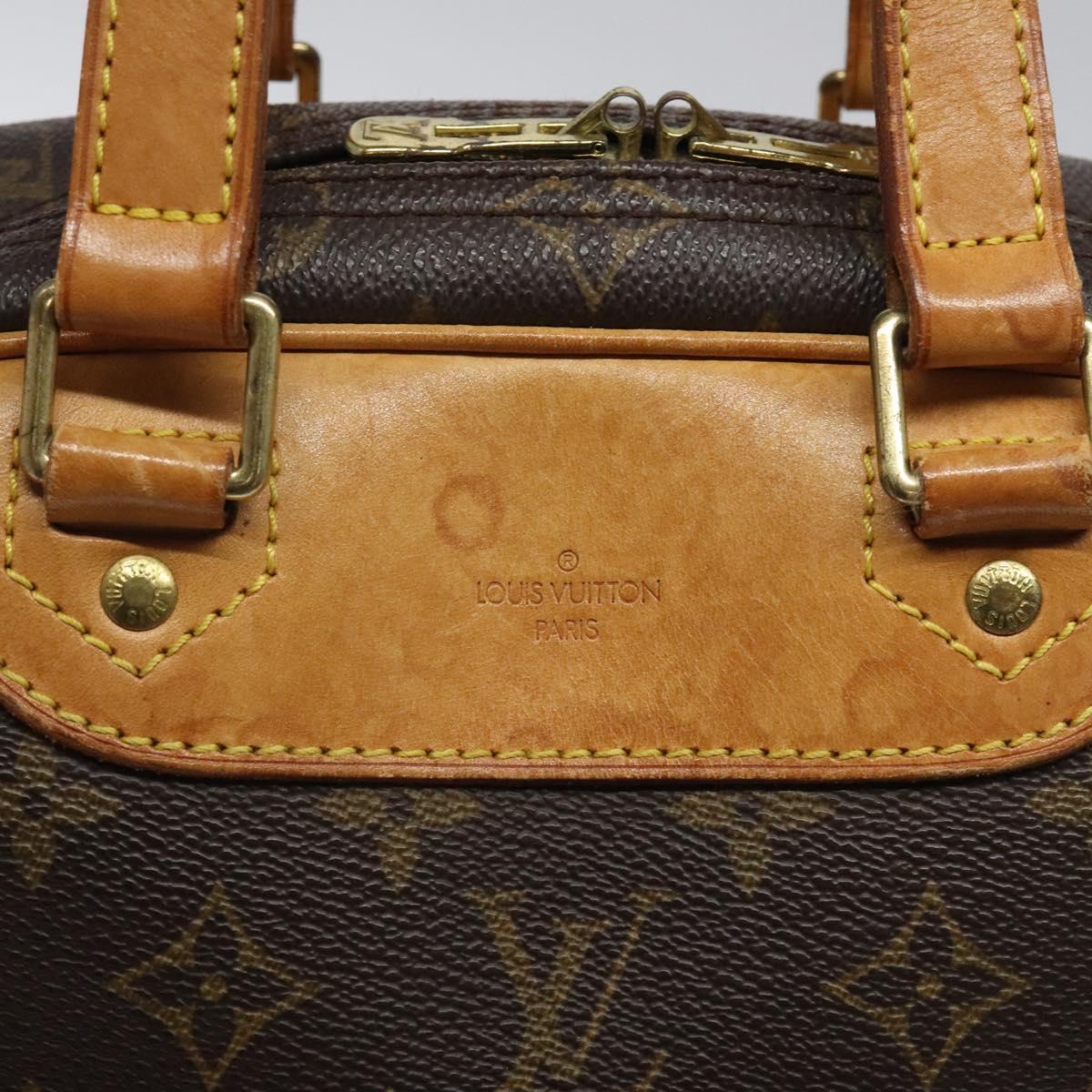 LOUIS VUITTON Monogram Excursion Hand Bag M41450 LV Auth bs25195