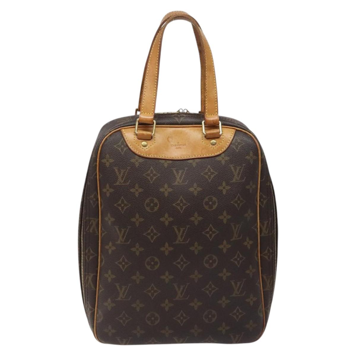 LOUIS VUITTON Monogram Excursion Hand Bag M41450 LV Auth bs25195