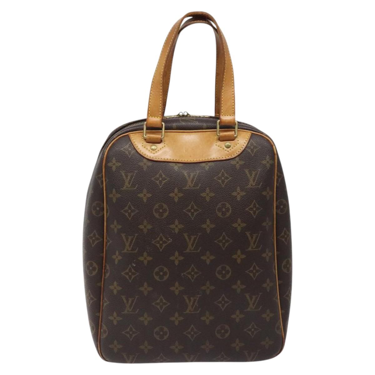 LOUIS VUITTON Monogram Excursion Hand Bag M41450 LV Auth bs25195