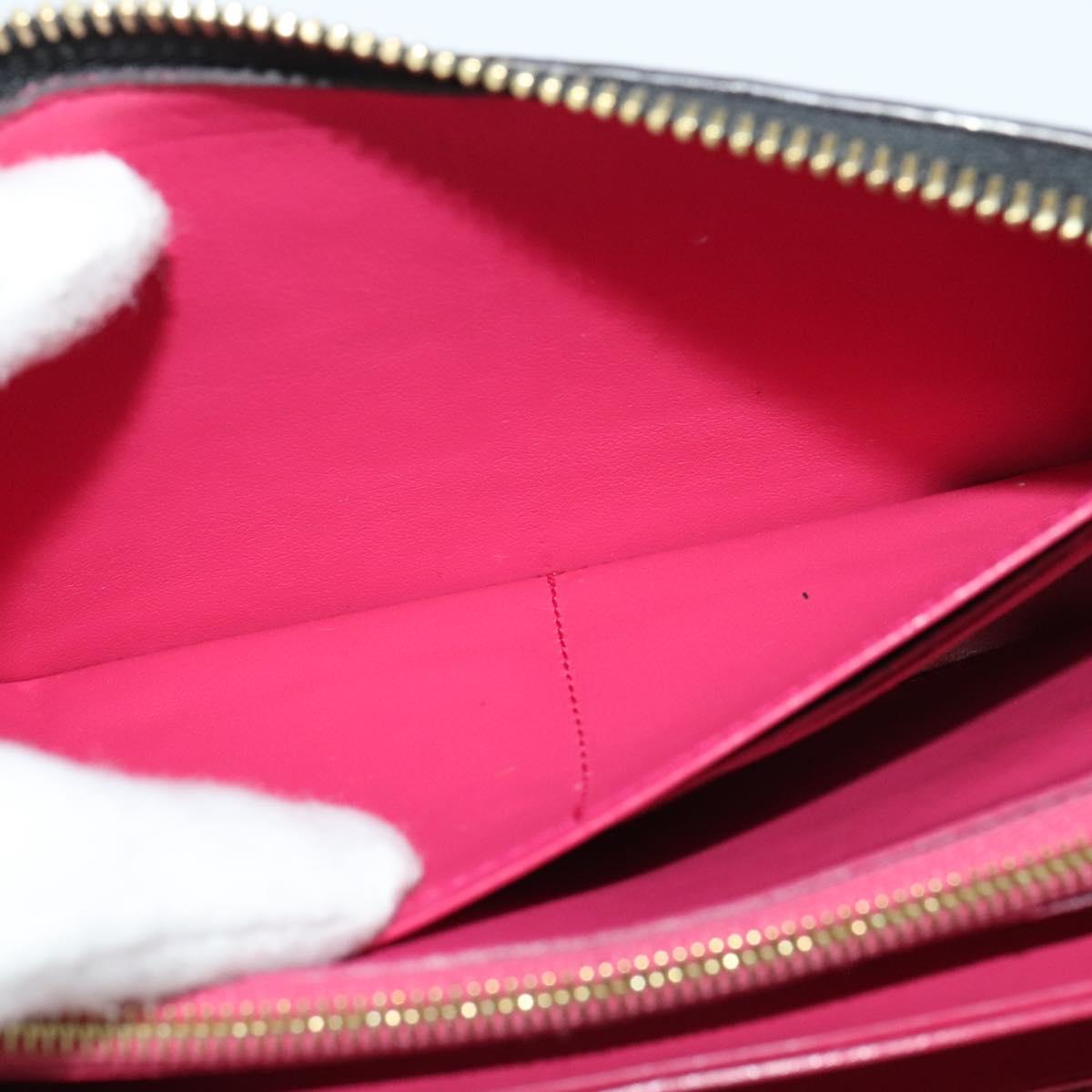 LOUIS VUITTON Portefeuille Comet Wallet Taurillon Leather M63102 LV Auth bs25269