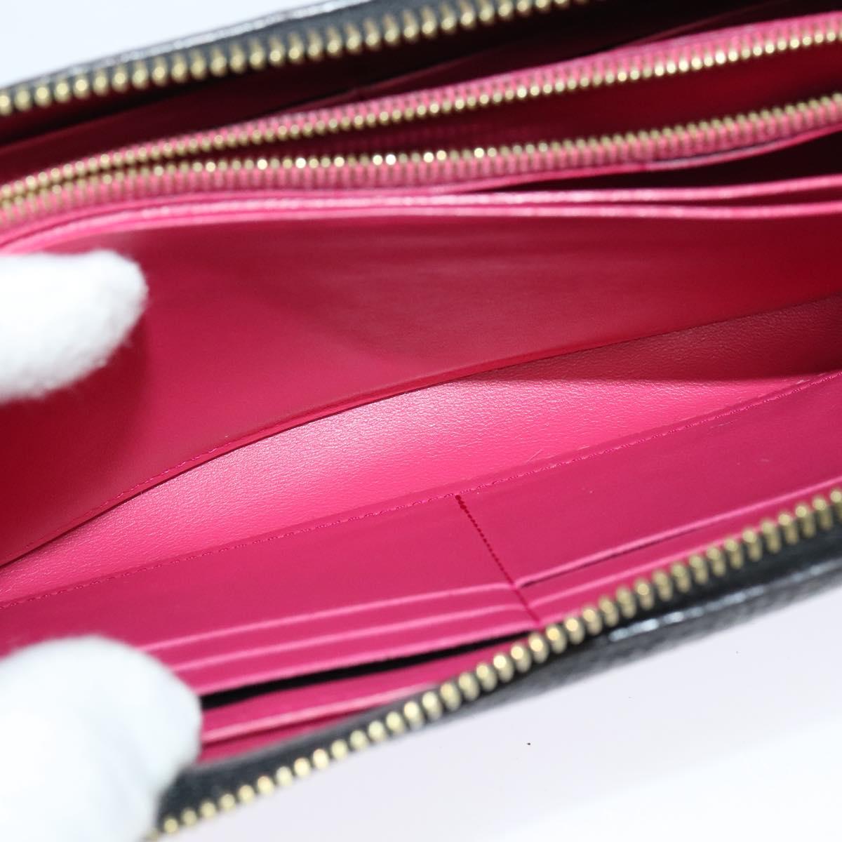 LOUIS VUITTON Portefeuille Comet Wallet Taurillon Leather M63102 LV Auth bs25269