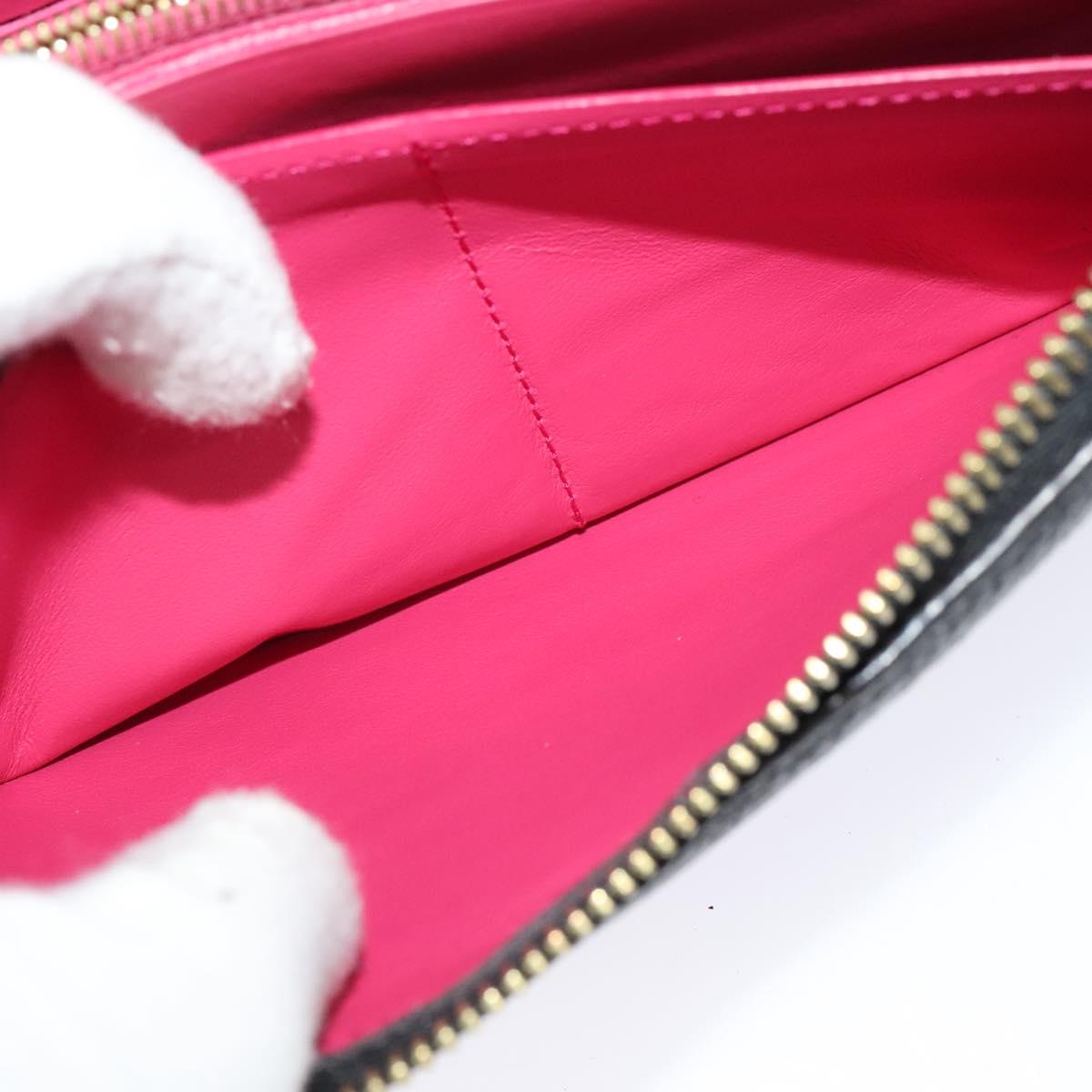 LOUIS VUITTON Portefeuille Comet Wallet Taurillon Leather M63102 LV Auth bs25269