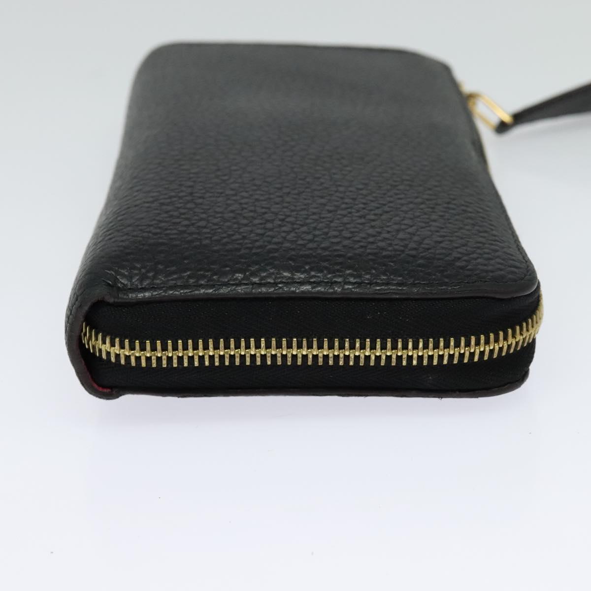 LOUIS VUITTON Portefeuille Comet Wallet Taurillon Leather M63102 LV Auth bs25269