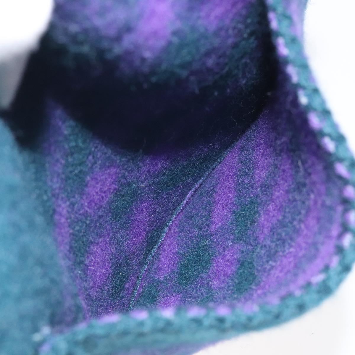 BURBERRY Nova Check Hot Water Bottle Cotton Purple Auth bs25282