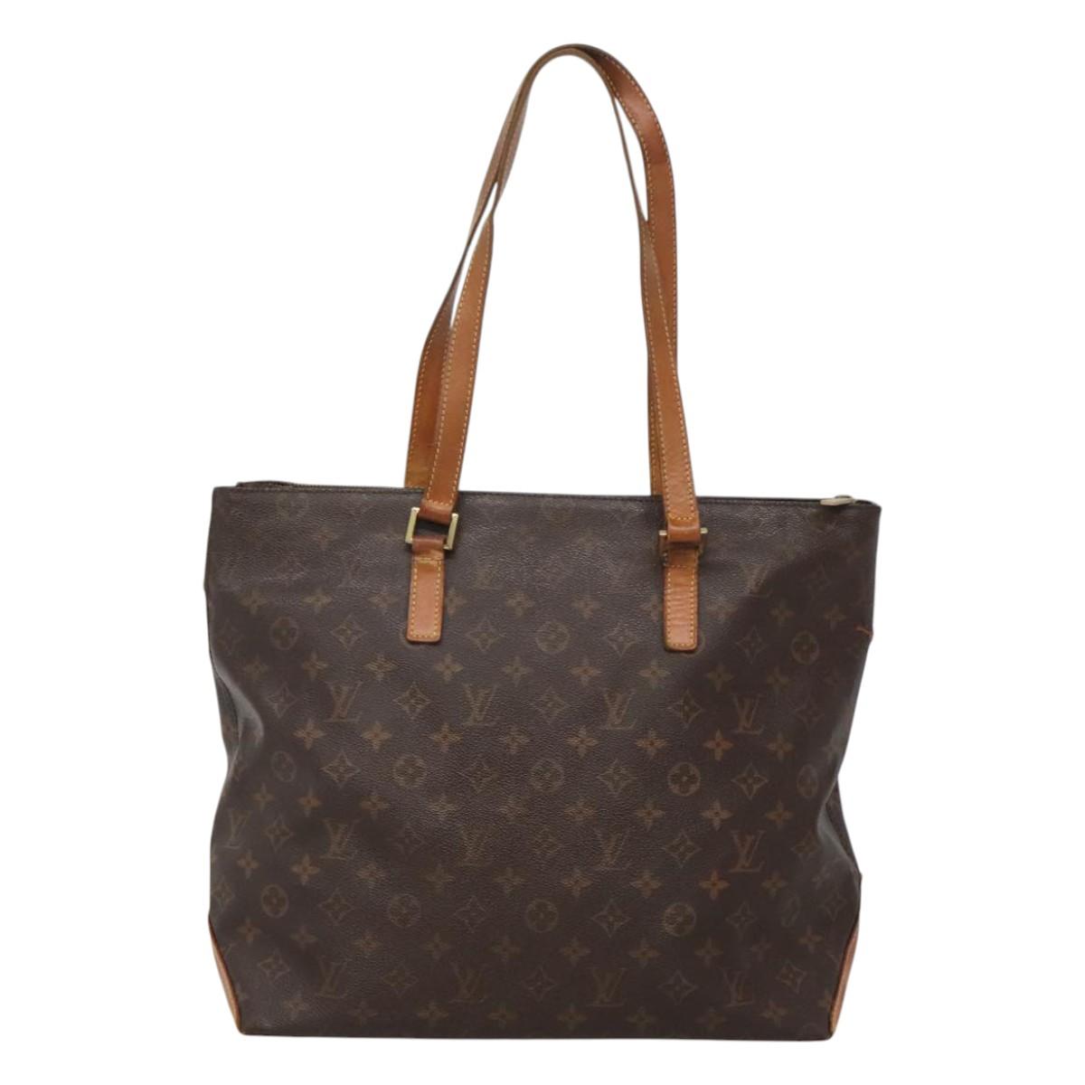 LOUIS VUITTON Monogram Cabas Mezzo Tote Bag M51151 LV Auth bs25310