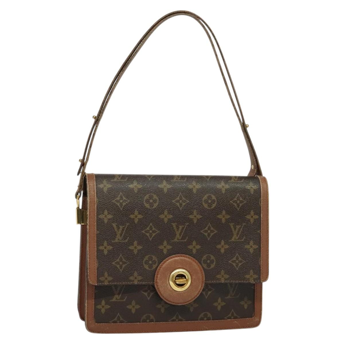 LOUIS VUITTON Monogram Raspail Shoulder Bag M51372 LV Auth bs25331
