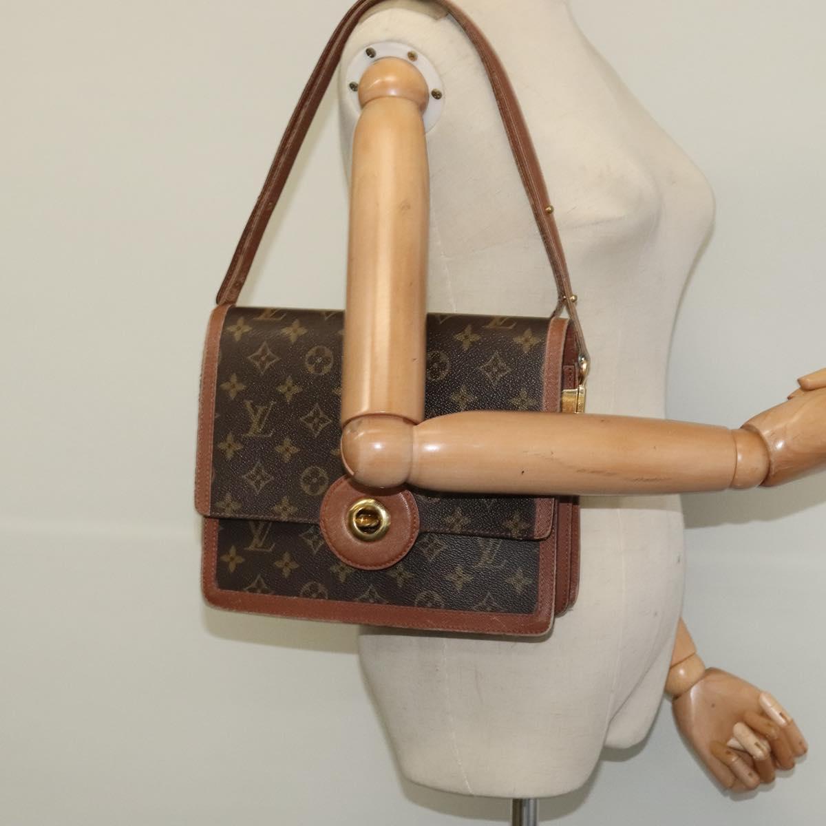 LOUIS VUITTON Monogram Raspail Shoulder Bag M51372 LV Auth bs25331
