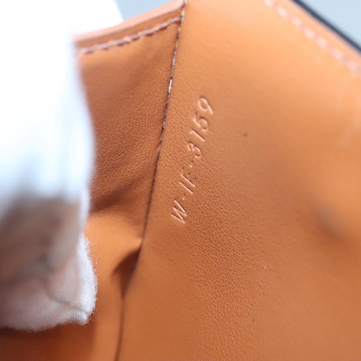 CELINE Triomphe Wallet PVC Brown Auth bs25348