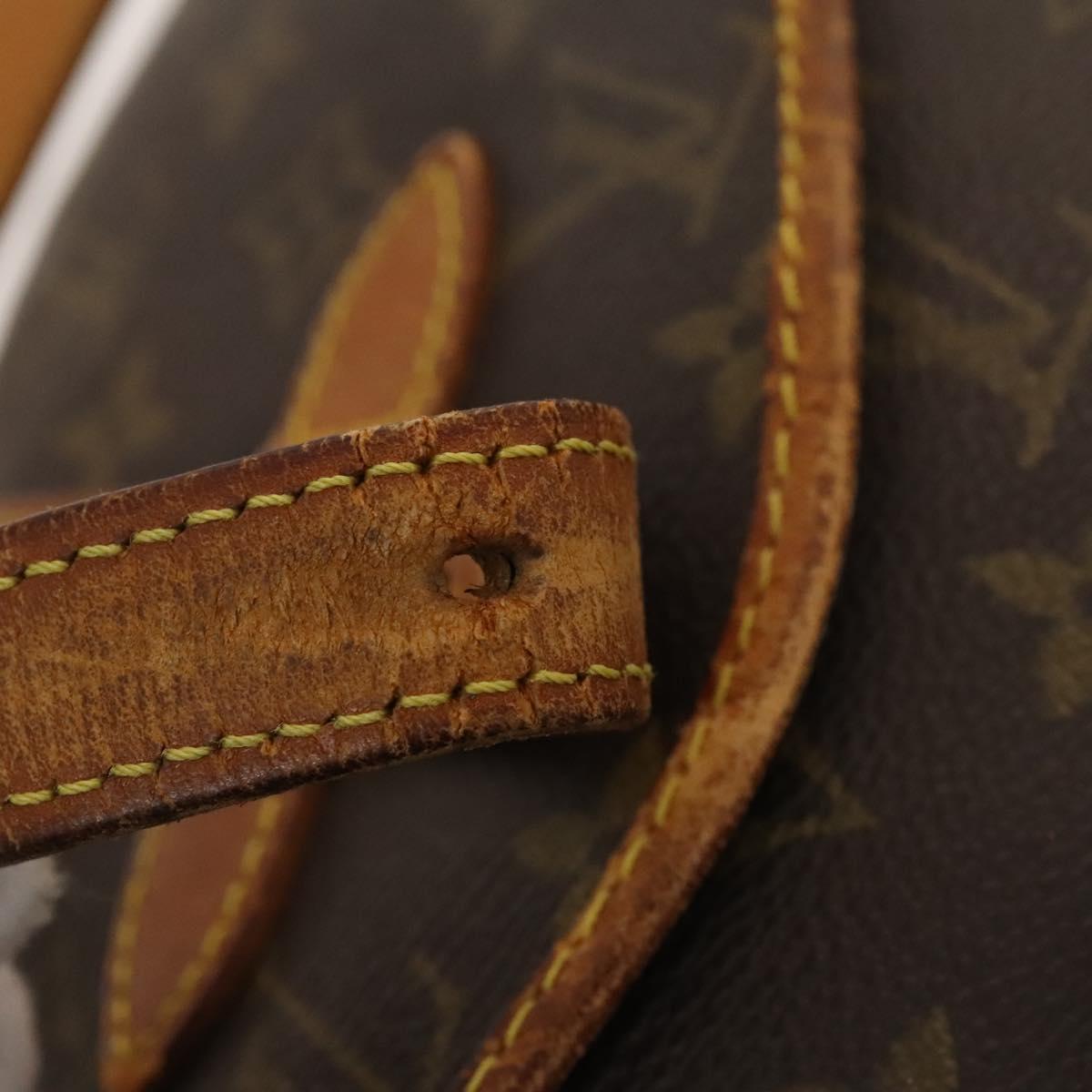 LOUIS VUITTON Monogram Saumur 30 Shoulder Bag M42256 LV Auth bs25355