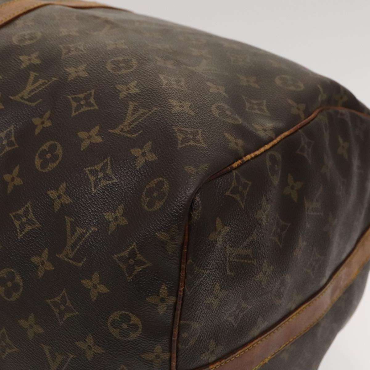 LOUIS VUITTON Monogram Keepall Bandouliere 60 Boston Bag M41412 LV Auth bs25364