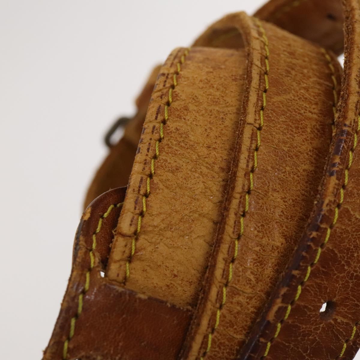 LOUIS VUITTON Monogram Keepall Bandouliere 60 Boston Bag M41412 LV Auth bs25364