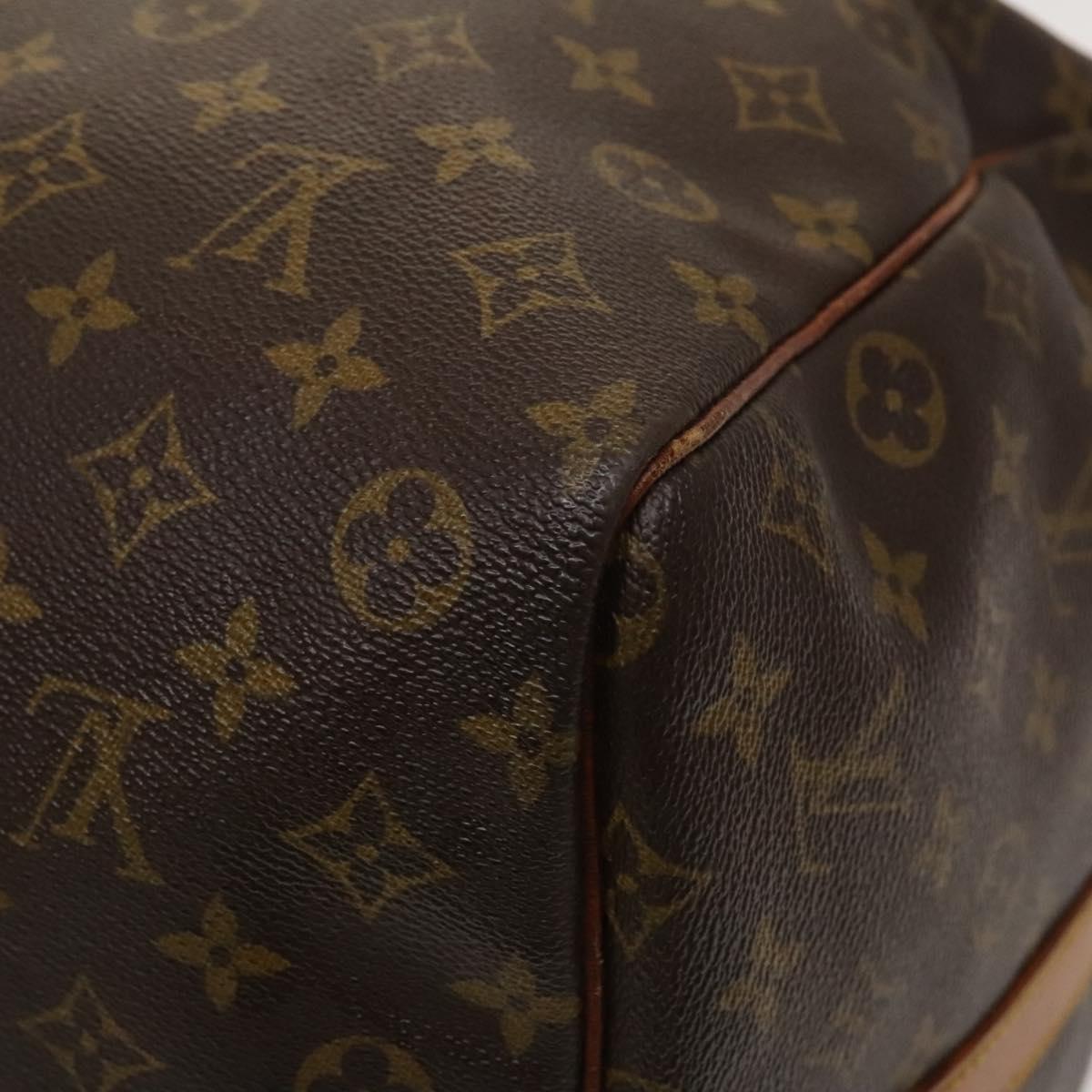 LOUIS VUITTON Monogram Keepall Bandouliere 60 Boston Bag M41412 LV Auth bs25365