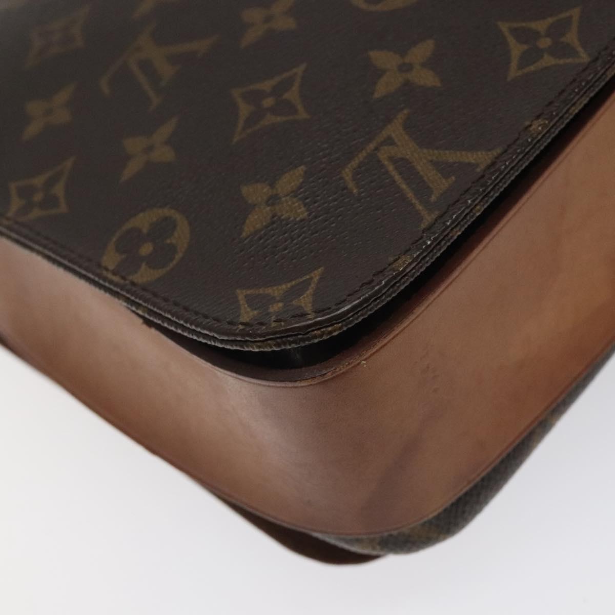 LOUIS VUITTON Monogram Cartouchiere GM Shoulder Bag M51252 LV Auth bs25368