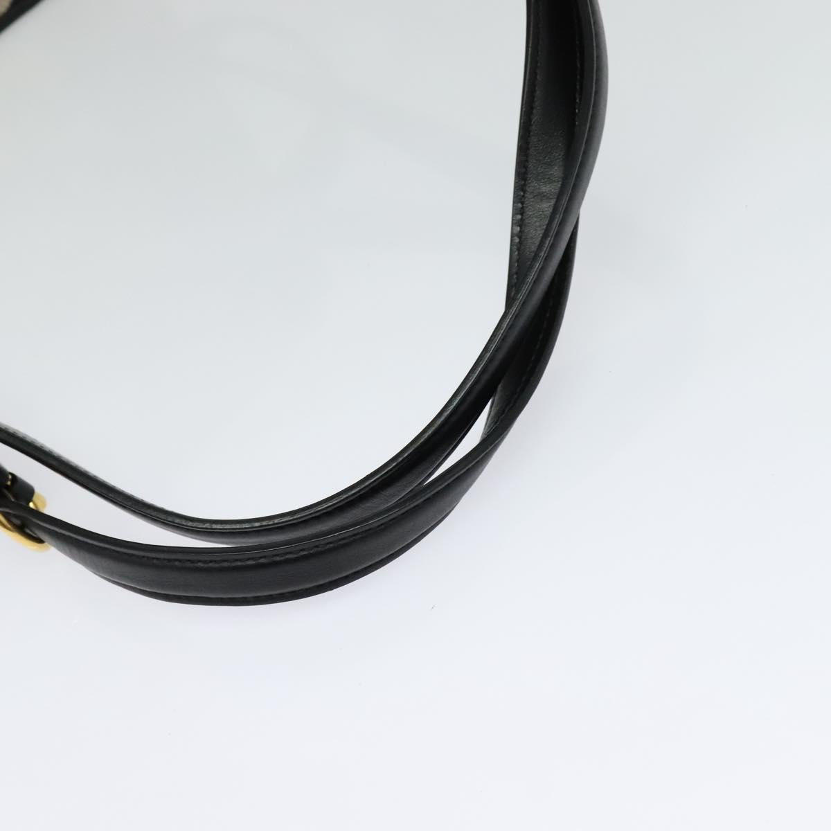 Salvatore Ferragamo Gancini Backpack PVC Leather Beige Gold Auth bs25390