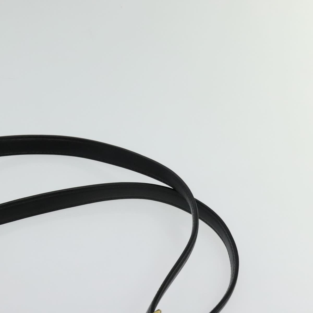 Salvatore Ferragamo Gancini Backpack PVC Leather Beige Gold Auth bs25390