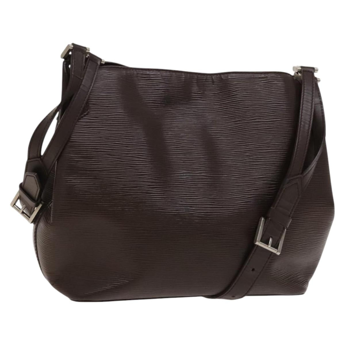 LOUIS VUITTON Epi Mandala MM Shoulder Bag Mocha M5889D LV Auth bs25416