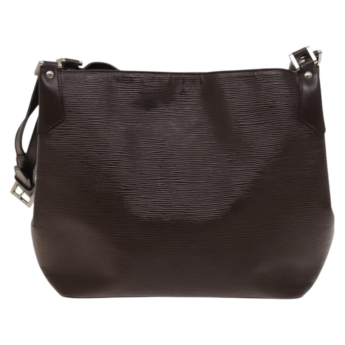 LOUIS VUITTON Epi Mandala MM Shoulder Bag Mocha M5889D LV Auth bs25416