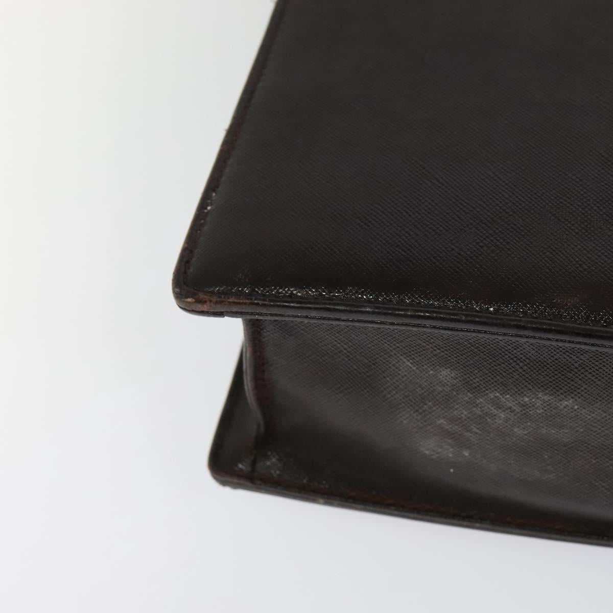 BURBERRY Business Bag Leather Brown Auth bs25430