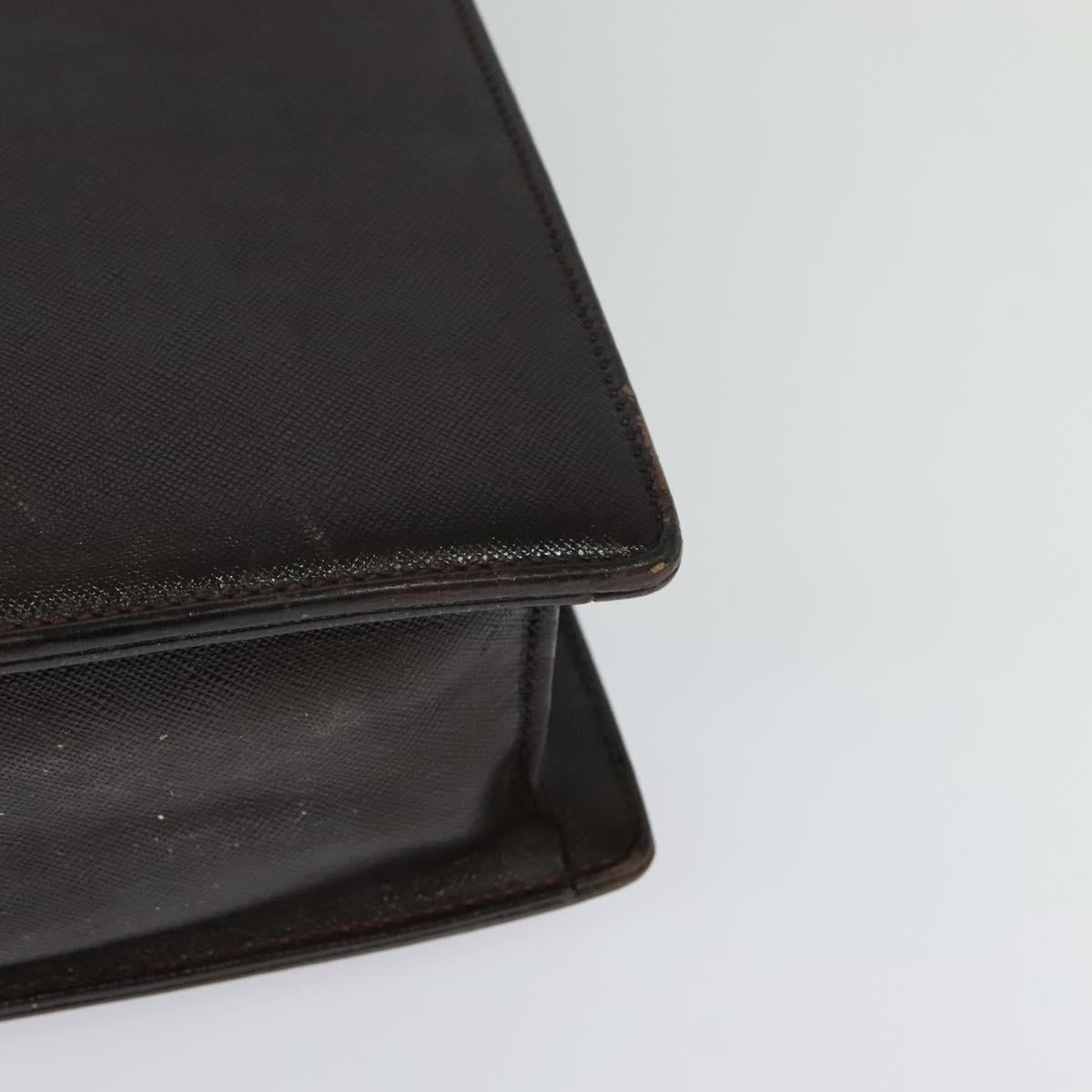 BURBERRY Business Bag Leather Brown Auth bs25430