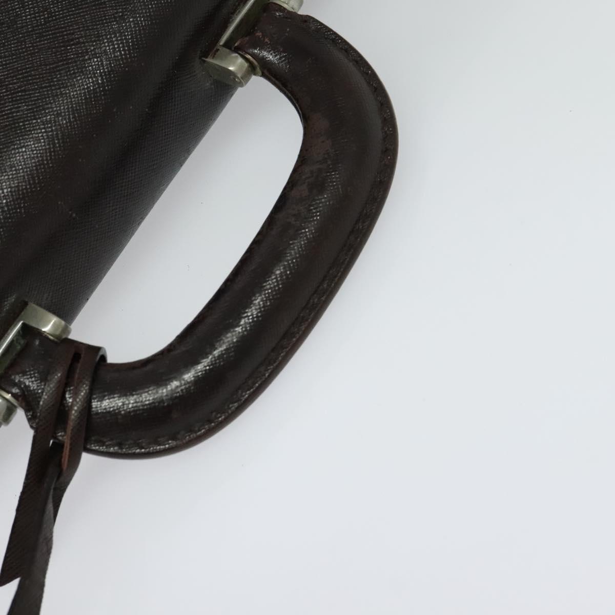 BURBERRY Business Bag Leather Brown Auth bs25430